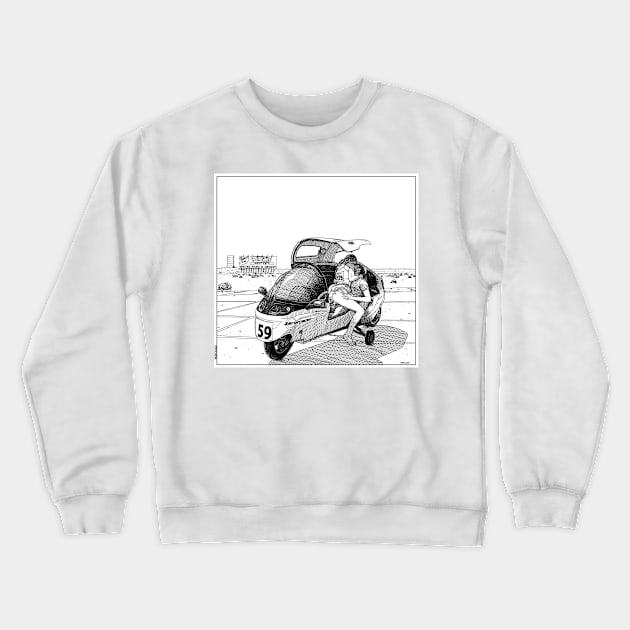 asc 544 - La défaite par forfait (He never made it to Vegas) Crewneck Sweatshirt by apolloniasaintclair